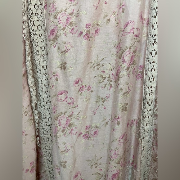 NWT Magnolia Pearl Cotton Silk Floral Anna Cecillie Slip - Picture 7 of 10